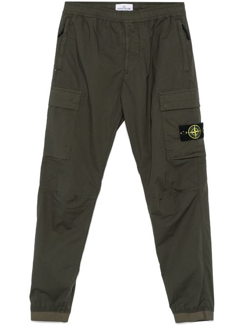 Pantaloni verde oliva STONE ISLAND | 153100031S0003V0054